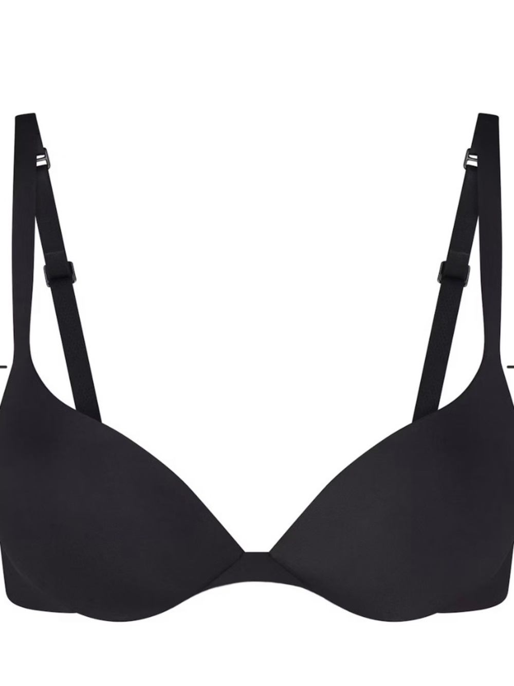 SKIMS ULTIMATE TEARDROP PUSH-UP BRA | ONYX × 1 ONYX / 36 / C